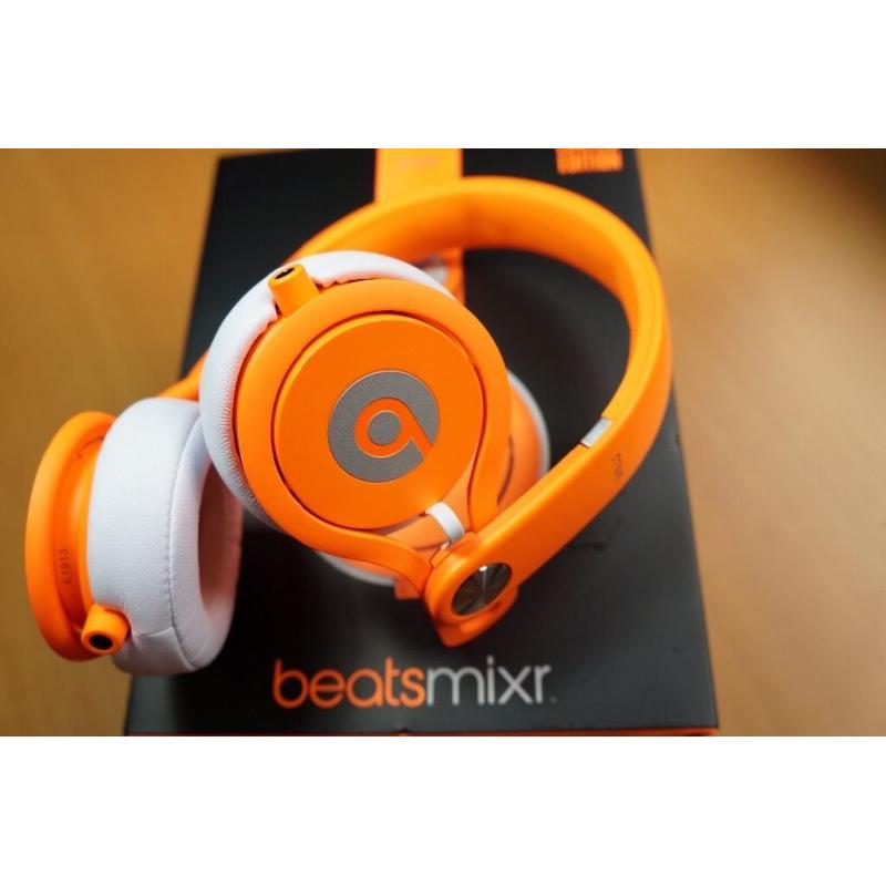 Beats by Dre - David Guetta Special Edition Mixr Neon Orange Headphones