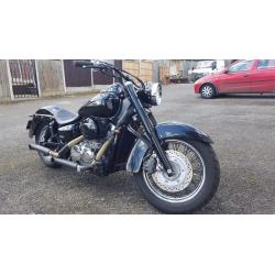 2012 HONDA SHADOW VT 750 CS-A BLACK Only 4000 miles on clock Excellent condition