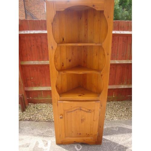 Solid Wood Corner Cabinet