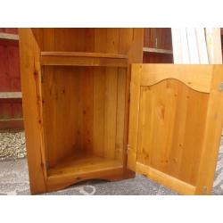 Solid Wood Corner Cabinet