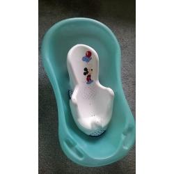 Bath and bath seat
