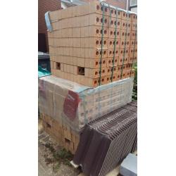 900 Brand New Bricks - Wienerberger Terca Sandalwood Yellow Multi 65mm