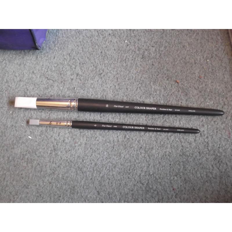 Forsline and Starr Flat chisel colour shaper sizes 6 & 16