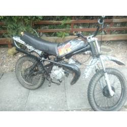 Honda mt50 - h100 off road bike