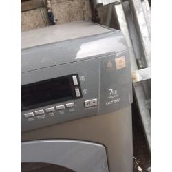 Silver hotpoint ultima 7 kg washer dryer