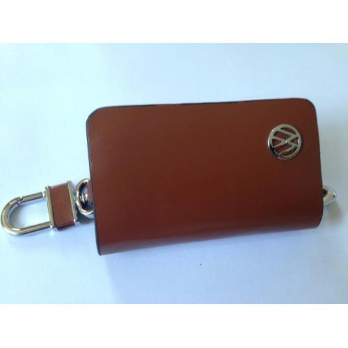 2 x High quality leather key case for Volkswagen