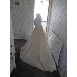 17= ivory silk wedding dress