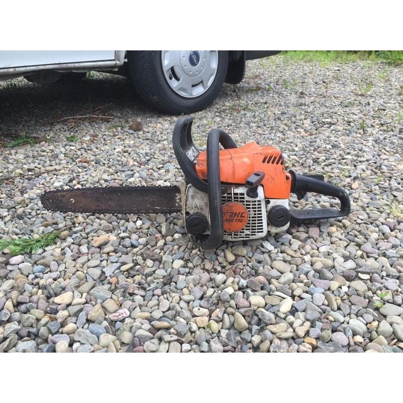 Stihl ms170 chainsaw