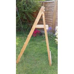 Wooden Step Ladder - functional / upcycling potential
