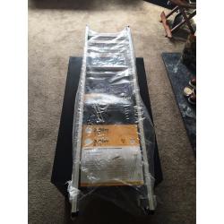 BRAND NEW 3 SECTION WERNER ALUMINIUM LOFT LADDER