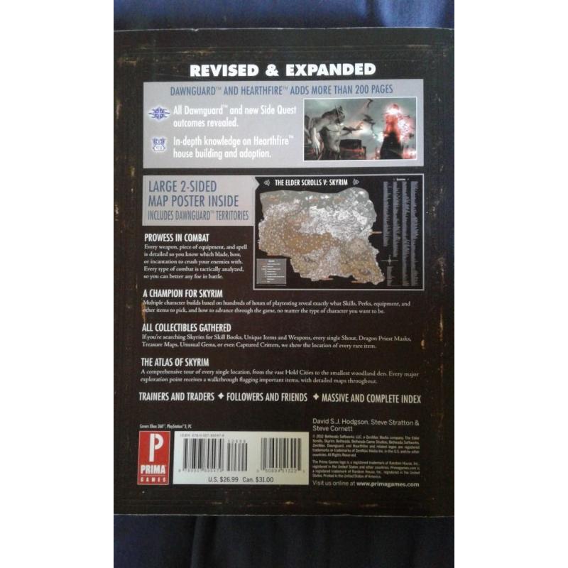 Skyrim official game guide