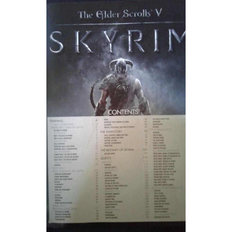 Skyrim official game guide