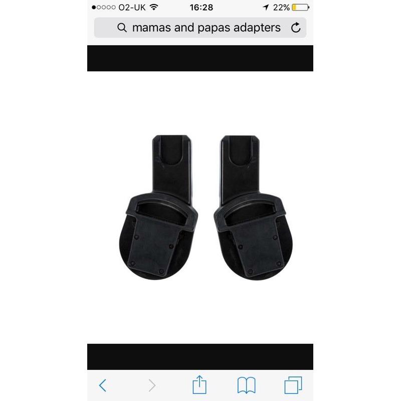 Car seat adapters
