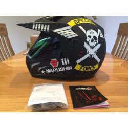 Marushin X-Moto Enduro style helmet