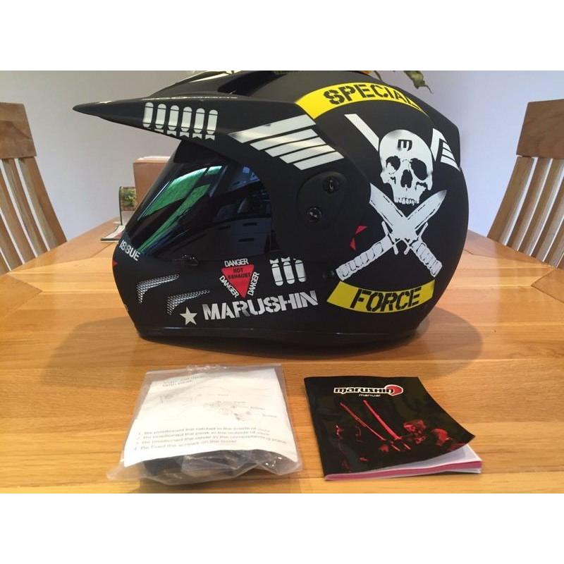 Marushin X-Moto Enduro style helmet