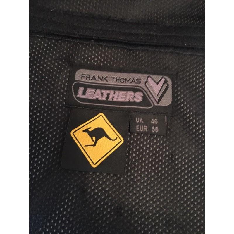 One piece leathers Frank Thomas uk46