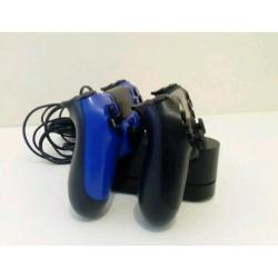 PS4 black with 6 games 2 controllers