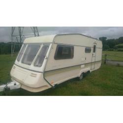 1990 Abbey 4 birth caravan