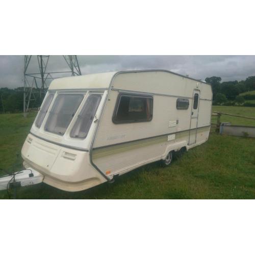1990 Abbey 4 birth caravan