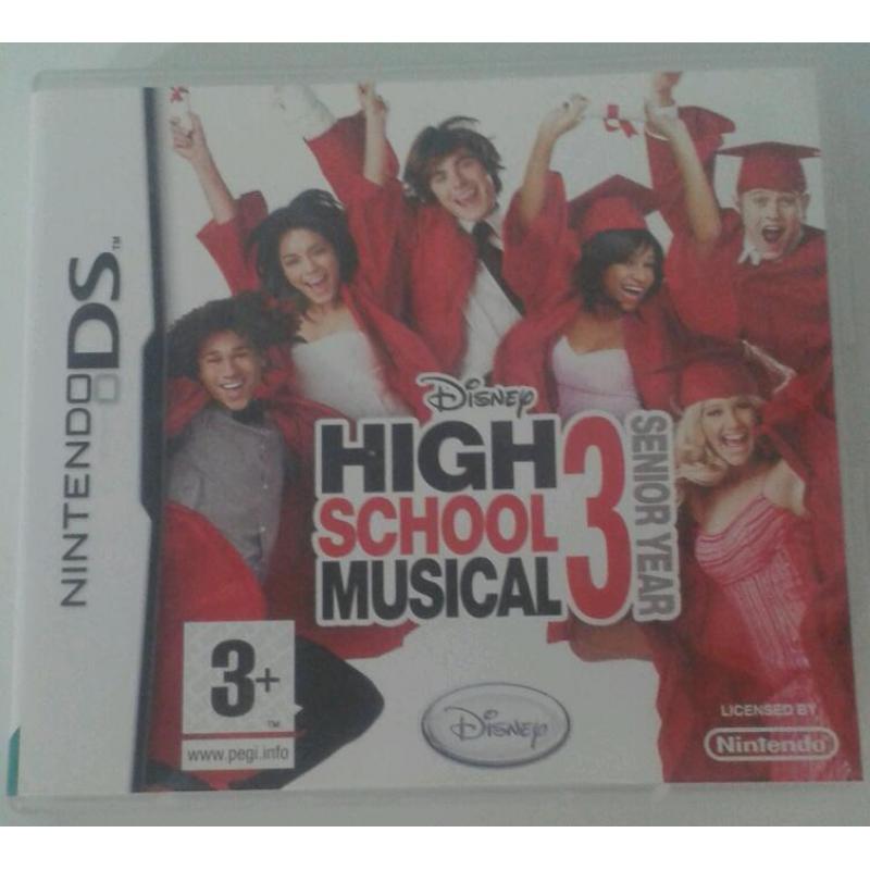 "High school musical 3" DSI game