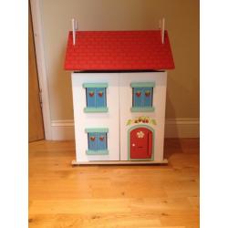 Le Toy Van 'Strawberry Cottage' Doll House purchased in John Lewis