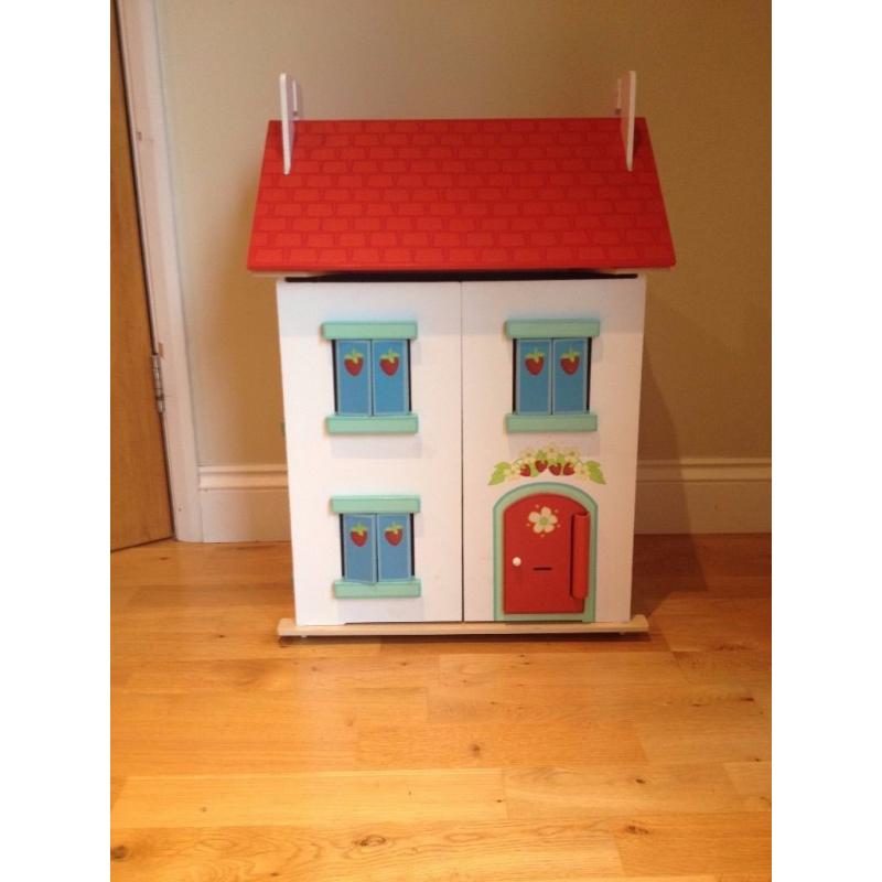 Le Toy Van 'Strawberry Cottage' Doll House purchased in John Lewis