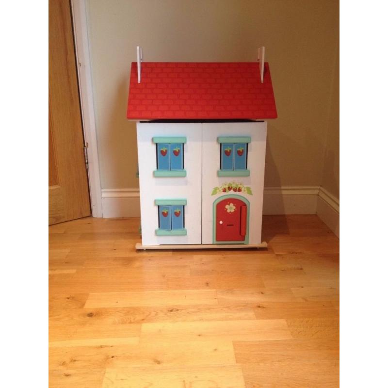 Le Toy Van 'Strawberry Cottage' Doll House purchased in John Lewis