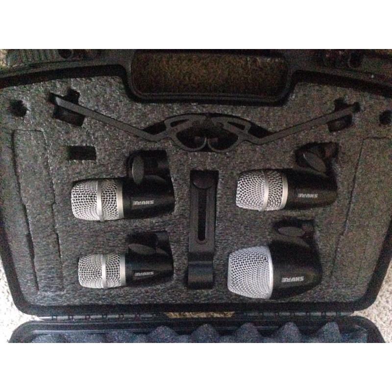 Shure 4 Piece Drum Mic Set