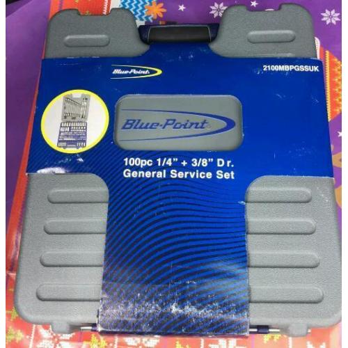 Snap on blue point 100 piece tool box new