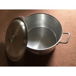 Large Aluminium pot pan 30L capacity