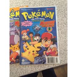 Original pokemon the movie comics