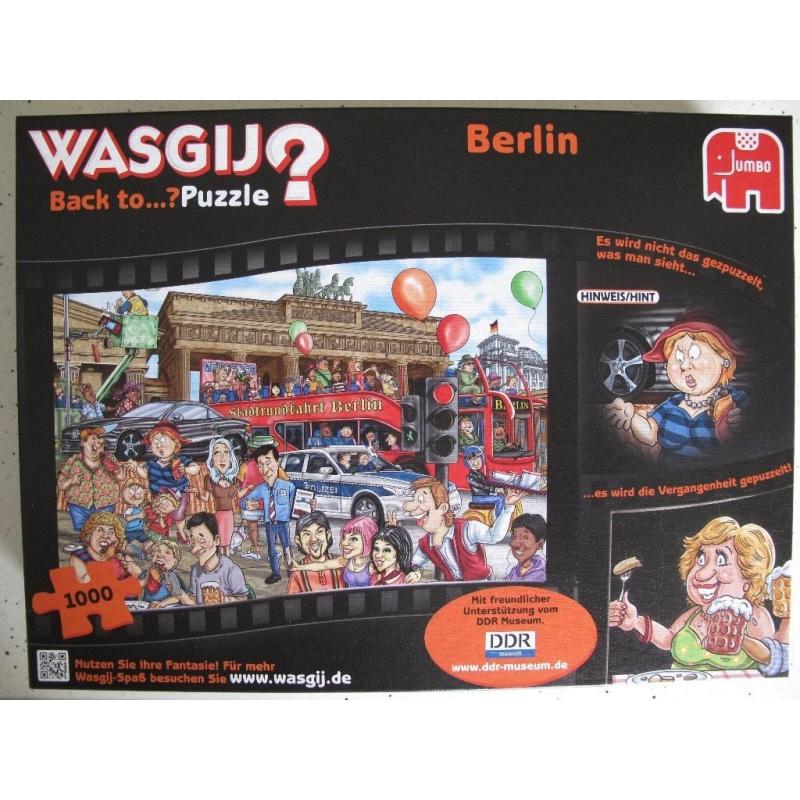 1000 Piece Jigsaw - Wasjig Back To... Berlin Puzzle