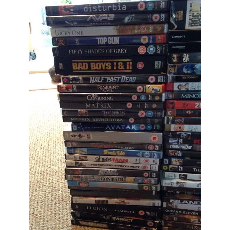 135 DVDs