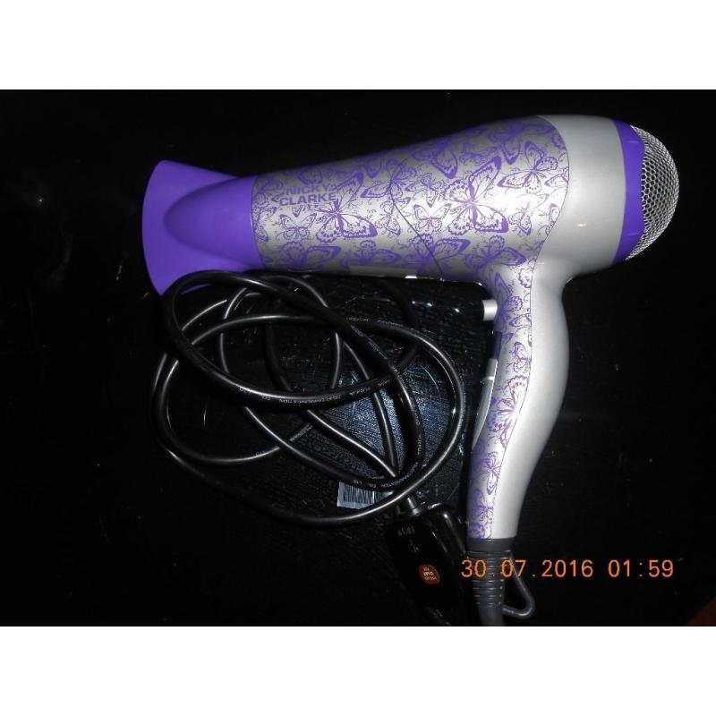 Nicky Clarke Hair Dryer (Model No: IHD 126)