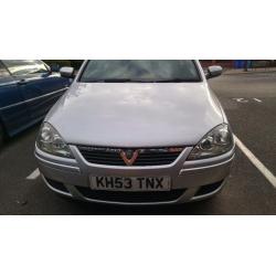 Vauxhall Corsa design 1.2 facelift 2004 113000 very clean car CHEAP TO INSURE