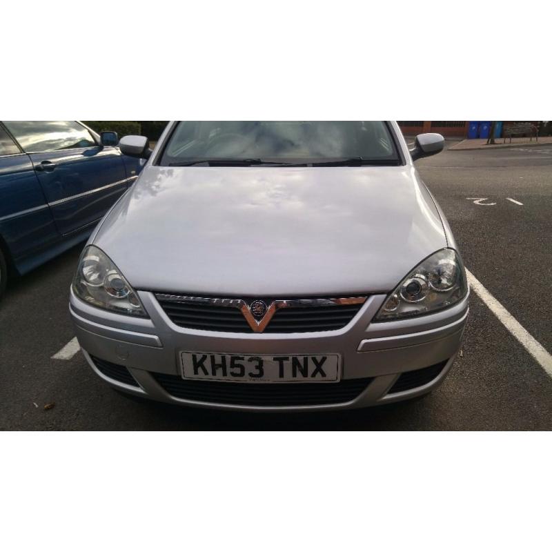 Vauxhall Corsa design 1.2 facelift 2004 113000 very clean car CHEAP TO INSURE