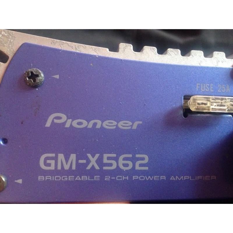 Pioneer- Bridgeable 2-ch power Amp