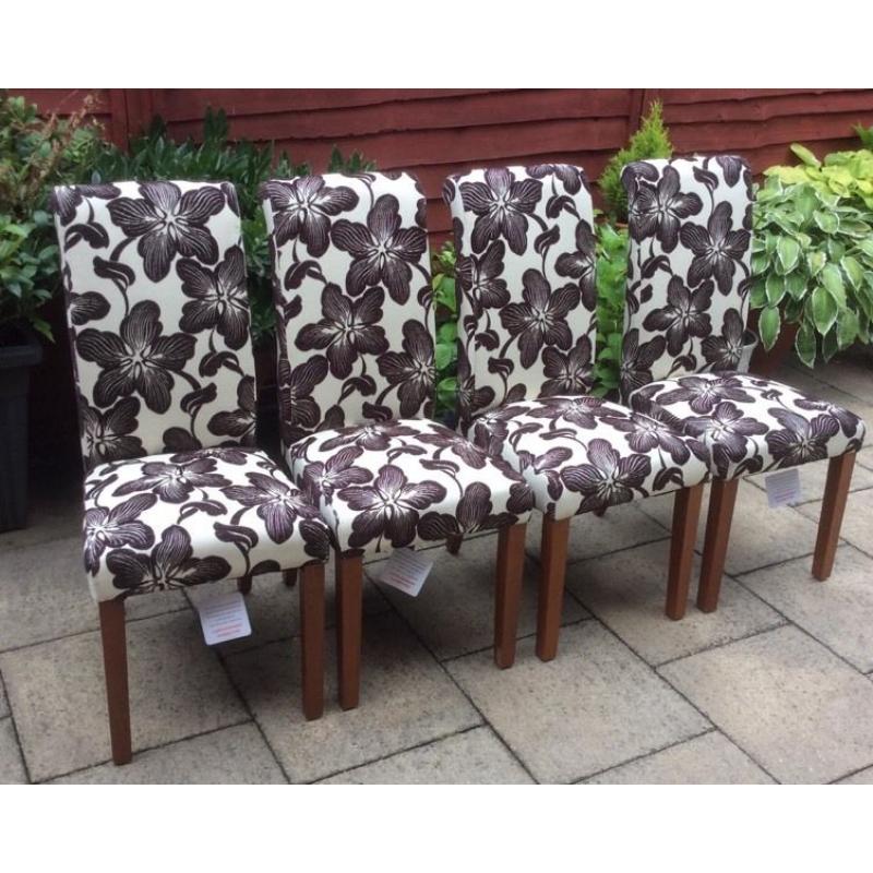 Set Of Four Dining Chairs, New & Unused.
