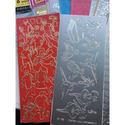 Bargain - Crafting peel off stickers - bundle 1