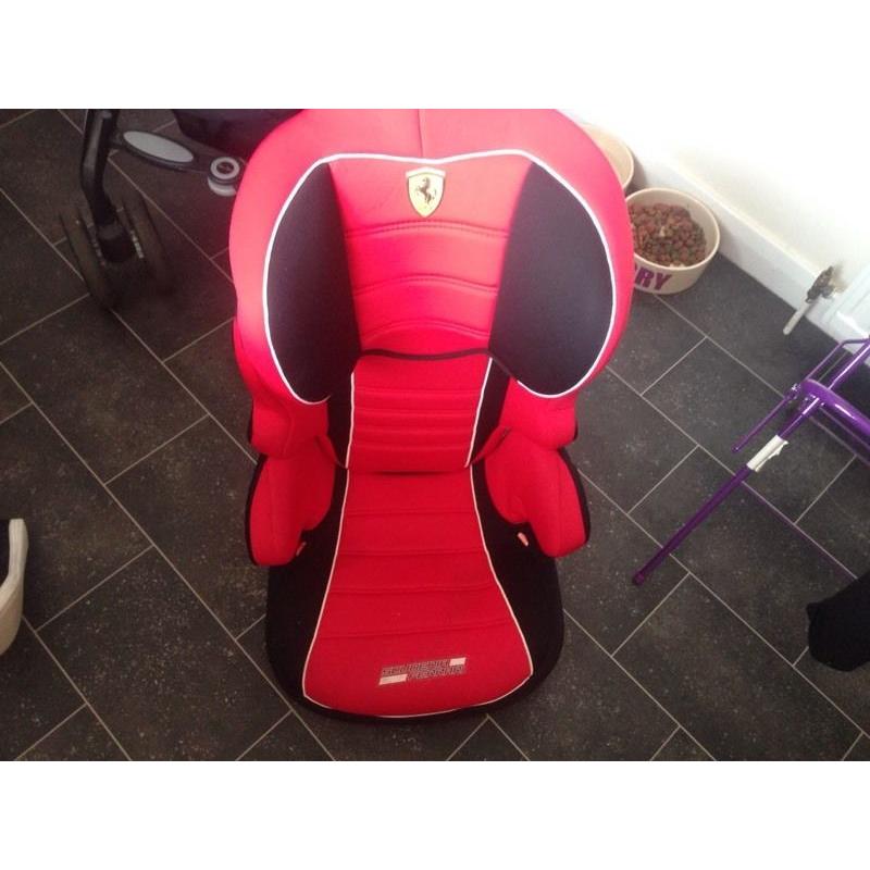 Genuine Ferrari car seat