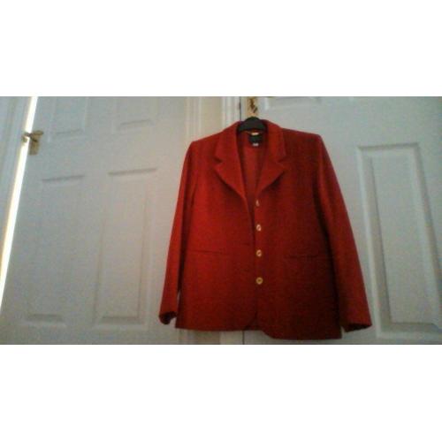 Red Wool jacket