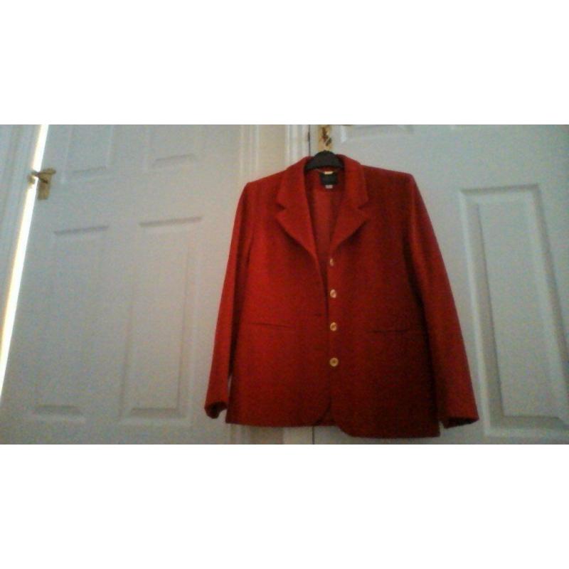 Red Wool jacket
