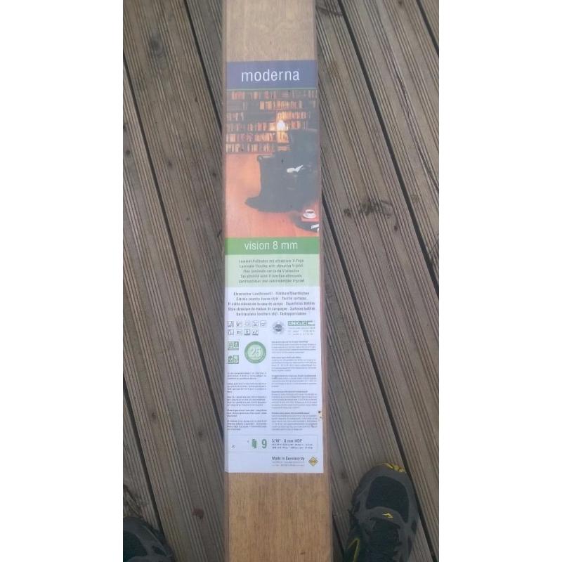5 Packs High quality French Oak Laminate wood flooring. New Unused still boxed. 25 year warranty