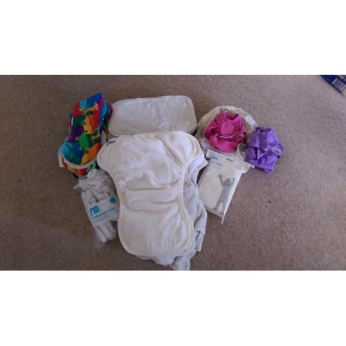 Bundle of reusable nappies