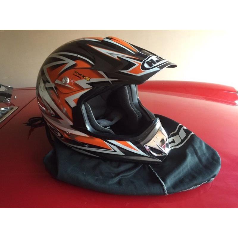HJC XL Motorcross Helmet