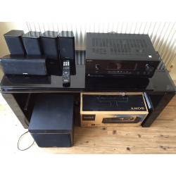 Sony AV Receiver STR-DH520 7.1 Amp and Surround Sound