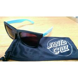 New - Santa Cruz Capitola sunglasses blue/black