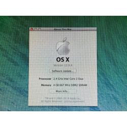 20" 2.4GHZ CORE 2 DUO APPLE iMac 4GB 320GB HD