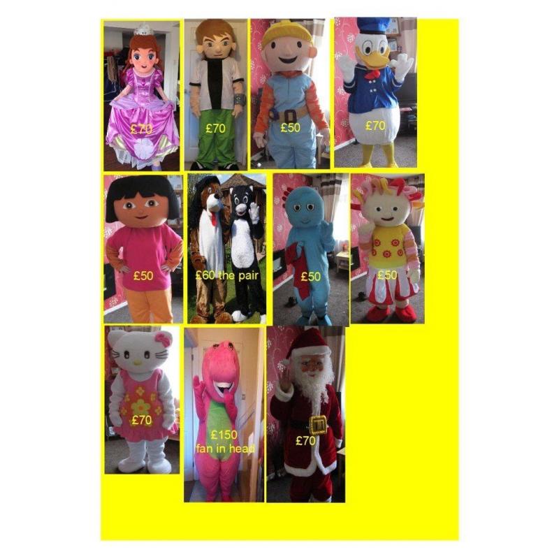 Mascot costumes