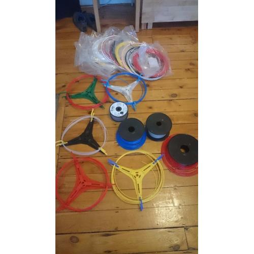 3d printing materials - 3mm PLA, 3mm ABS, 3mm Nylon. Bargain!